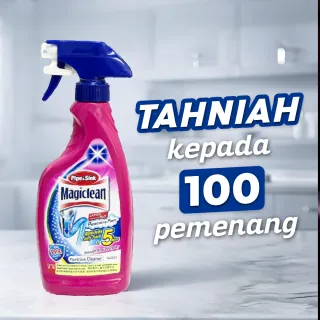 Pemenang - Giveaway Magiclean Pipe & Sink Cleaner