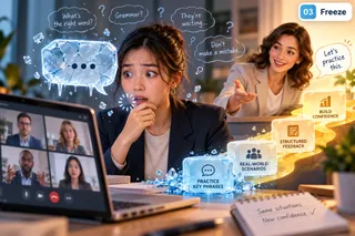 Why You Freeze When Speaking English at Work — And How Targeted Training Can Help
