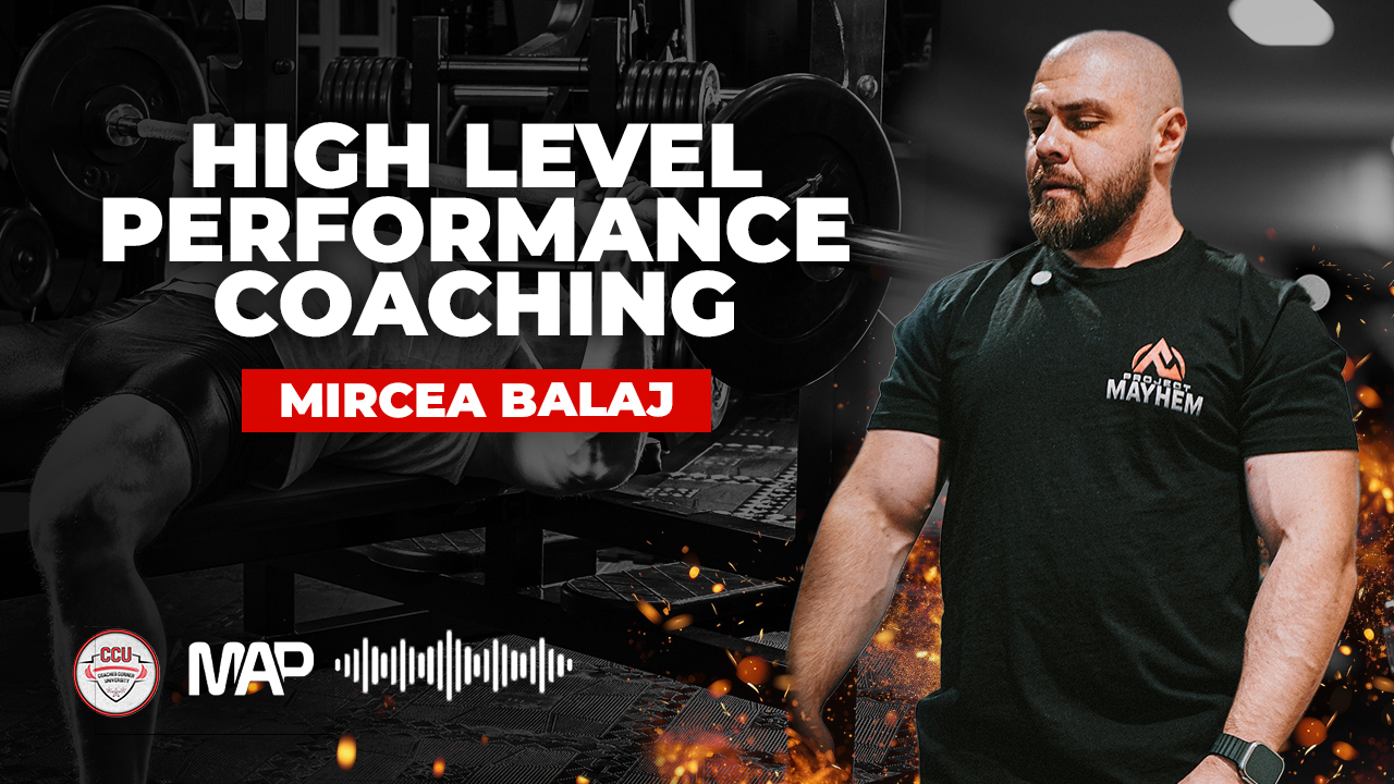 CCU Podcast - High-Level Performance Coaching with Mircea Balaj