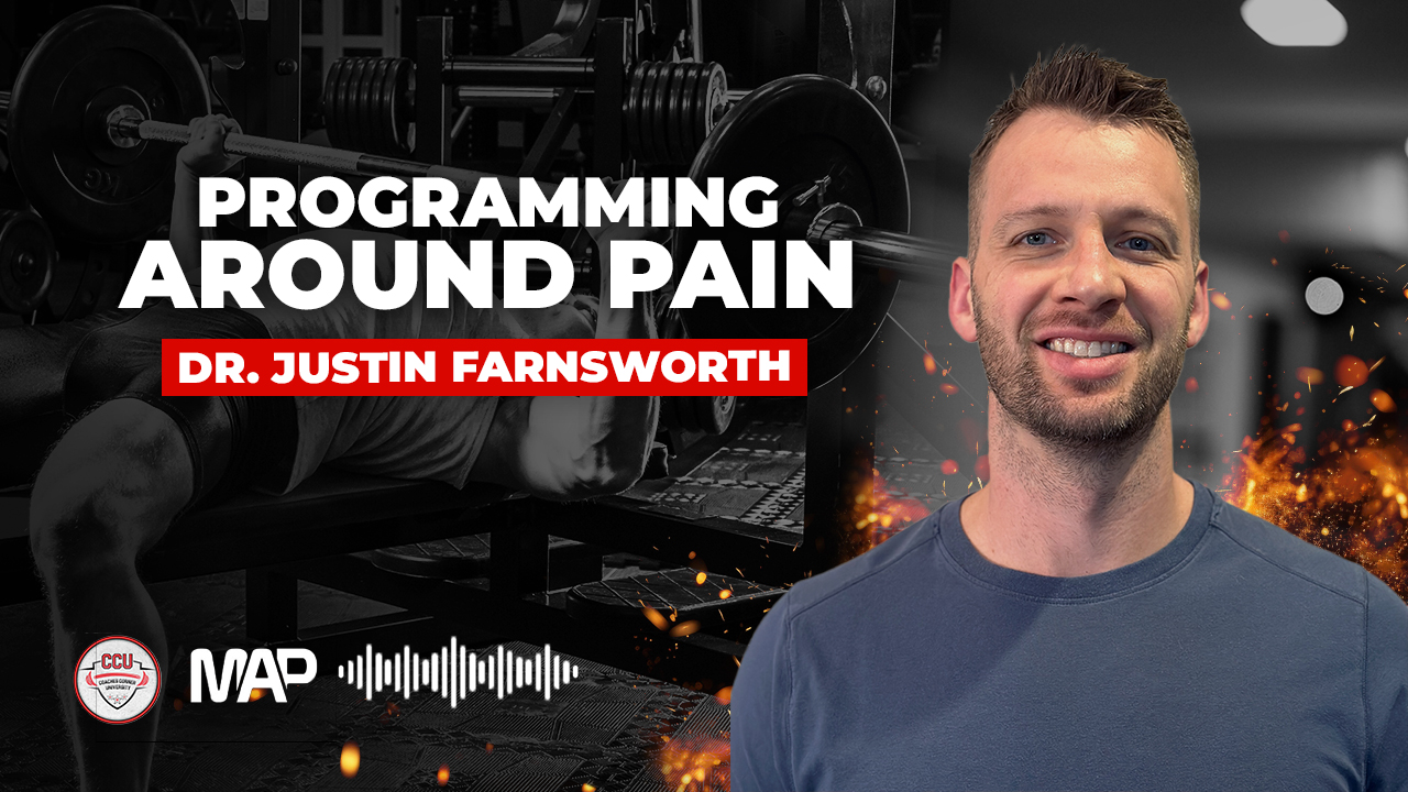 CCU Podcast - Programming Around Pain Podcast with Dr. Justin Farnsworth