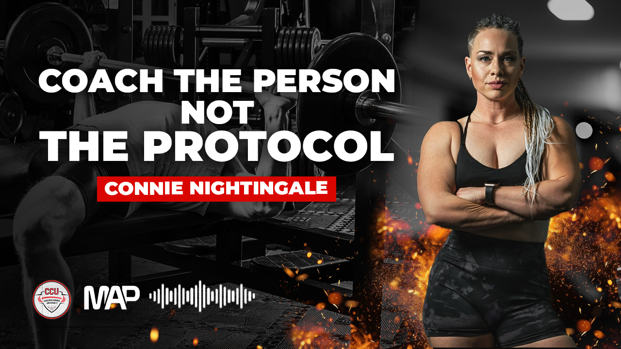 CCU Podcast - Coach The Person, Not The Protocol with Connie Nightingale