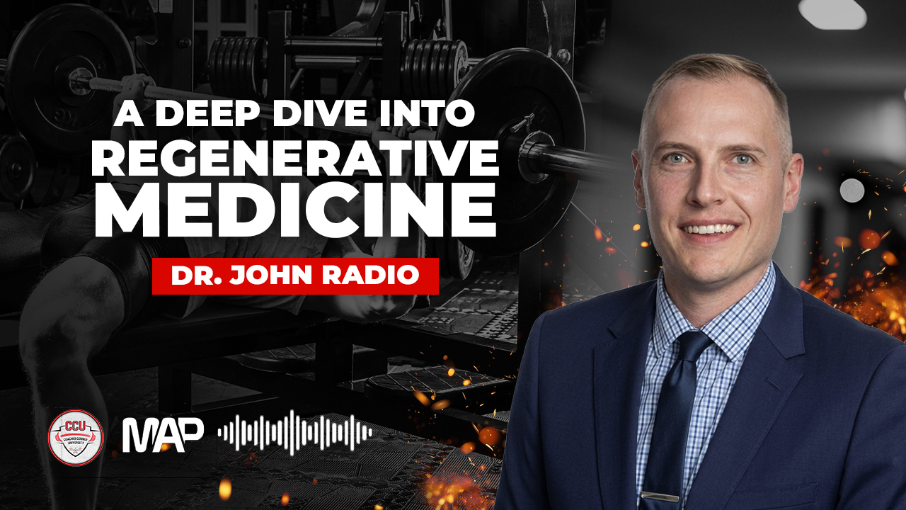 CCU Podcast - A Deep Dive Into Regenerative Medicine with Dr. John Radio