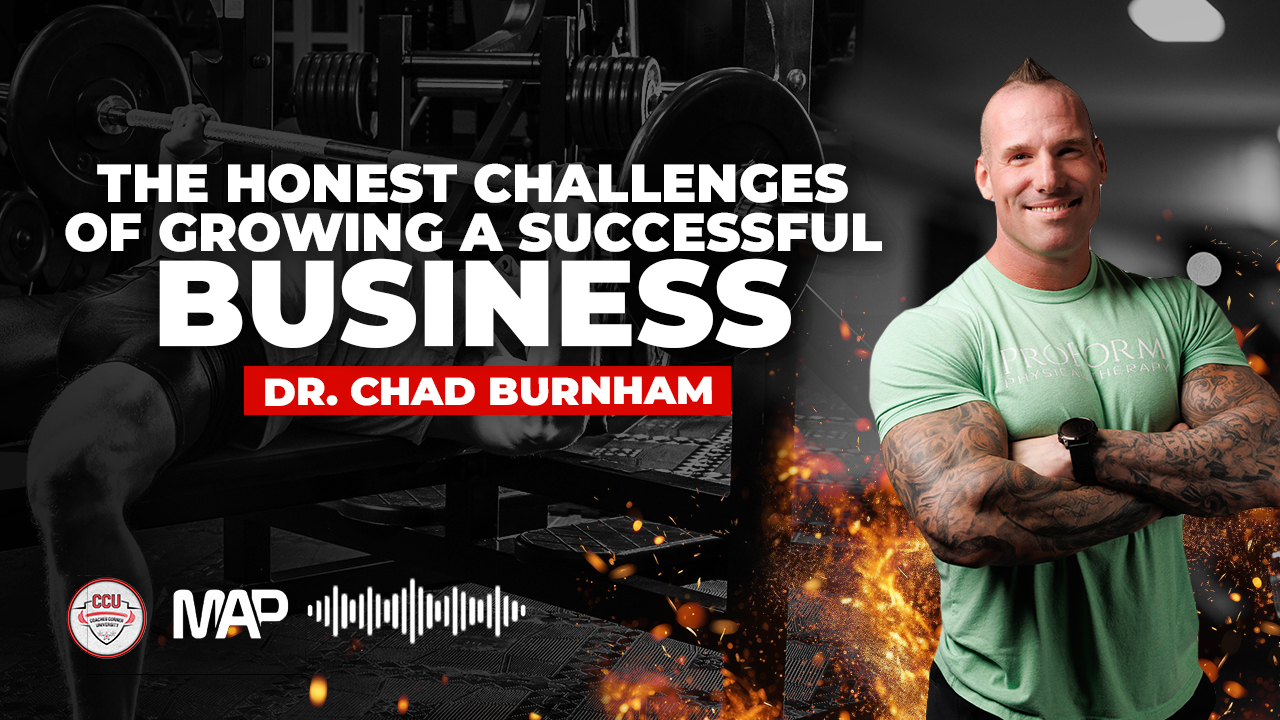 CCU Podcast - The Honest Challenges Of Growing A Successful Business with Dr. Chad Burnham