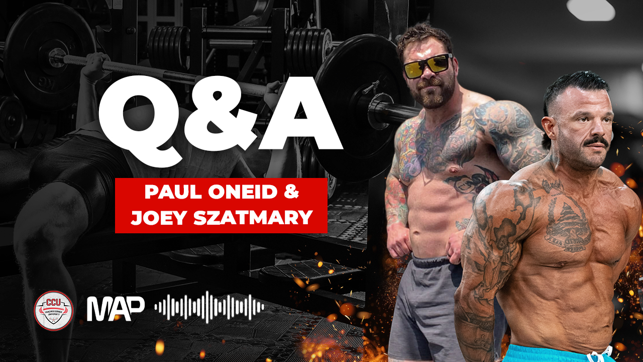 CCU Podcast - Q&A with Joey Szatmary: Coaching Real People With Real Lives