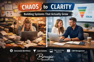 From Chaos to Clarity: How Bougie Marketing Helps Small Businesses Build Systems That Actually Grow