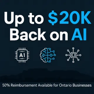 Ontario Businesses Can Get Up to $20K Back on AI — Here's How
