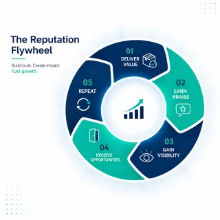 The Reputation Flywheel: How to Turn Happy Customers Into a Self-Sustaining Growth Engine