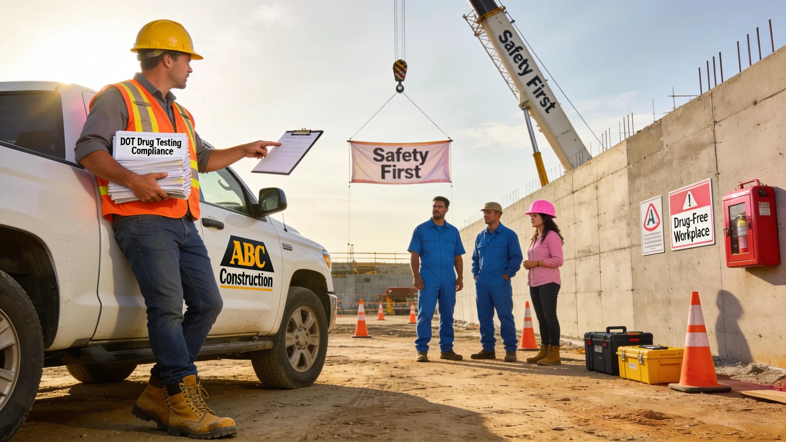 DOT Drug Testing Requirements for Contractors in Southeast Texas