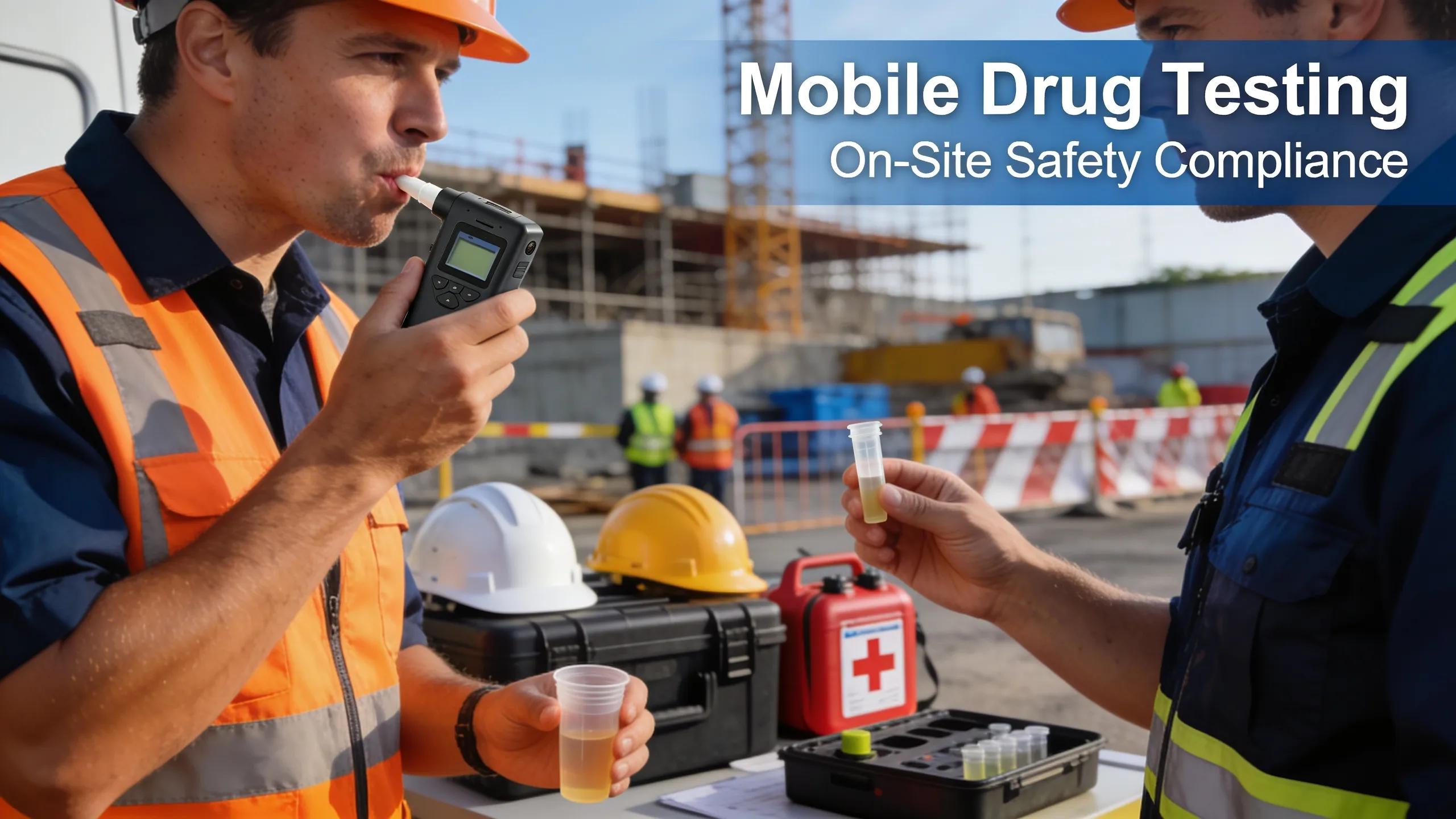 Mobile Drug Testing Solutions for Contractors in Southeast Texas