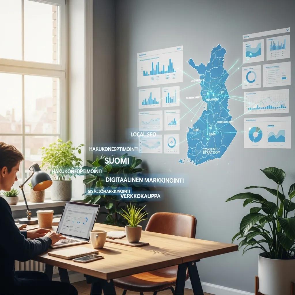 Mistä löytää hakukoneoptimointipalveluita, jotka keskittyvät suomalaisiin avainsanoihin?