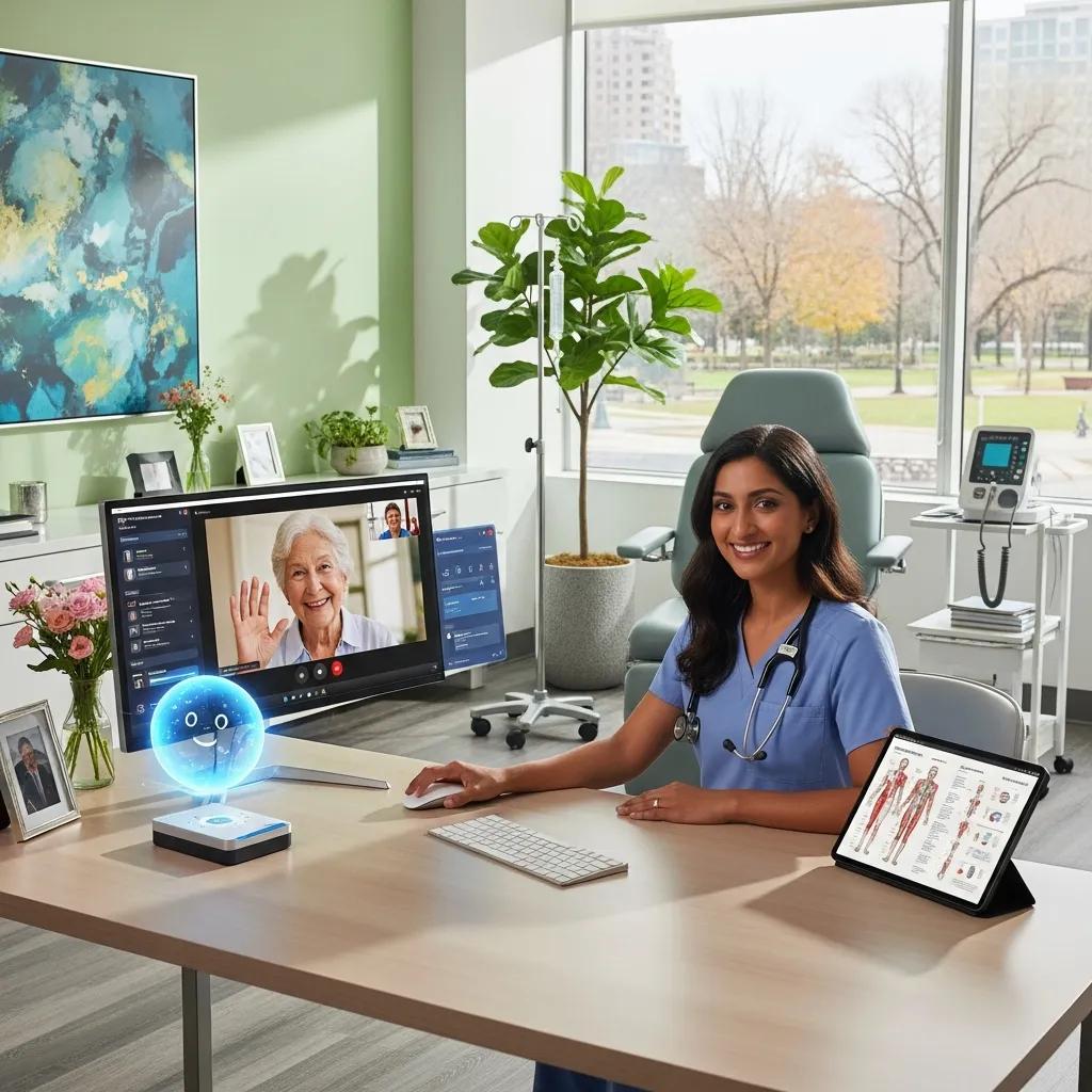 Asistente Virtual IA para Médicos: Atención 24/7 y Citas