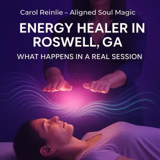 Energy Healer in Roswell, GA: What Happens in a Real Session