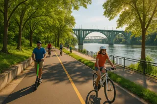 Best Bike and Scooter Routes in Knoxville That Actually Feel Safe