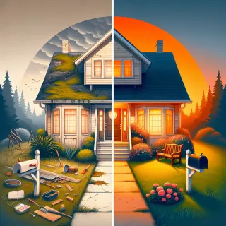 Does Your Home's Curb Appeal Say "Welcome" or "Stay Away"? Tips to Make Them Love It