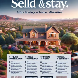 Discover How "Sell and Stay" Gives You Extra Time in Your Home After Selling, Stress-Free!