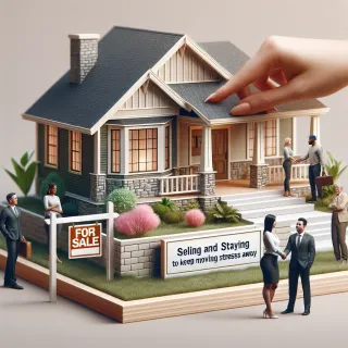 How Selling and Staying in Your Home Can Keep Moving Stresses Away