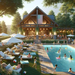 Hidden Falls Poolside Cabana: A Fun Escape for Growing Families in Buford