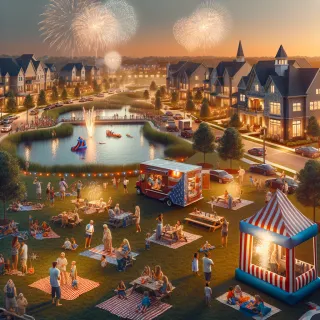 Discover Your Forever Home at Hamilton Mill: More than Just Fireworks, It's a Community!