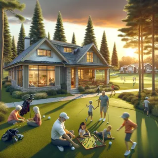The Benefits of Living Near Your Grandkids and Favorite Activities Like Golf