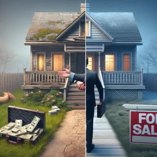 Should You Sell Your "Fixer-Upper" House for Cash or Wait for an MLS Listing?