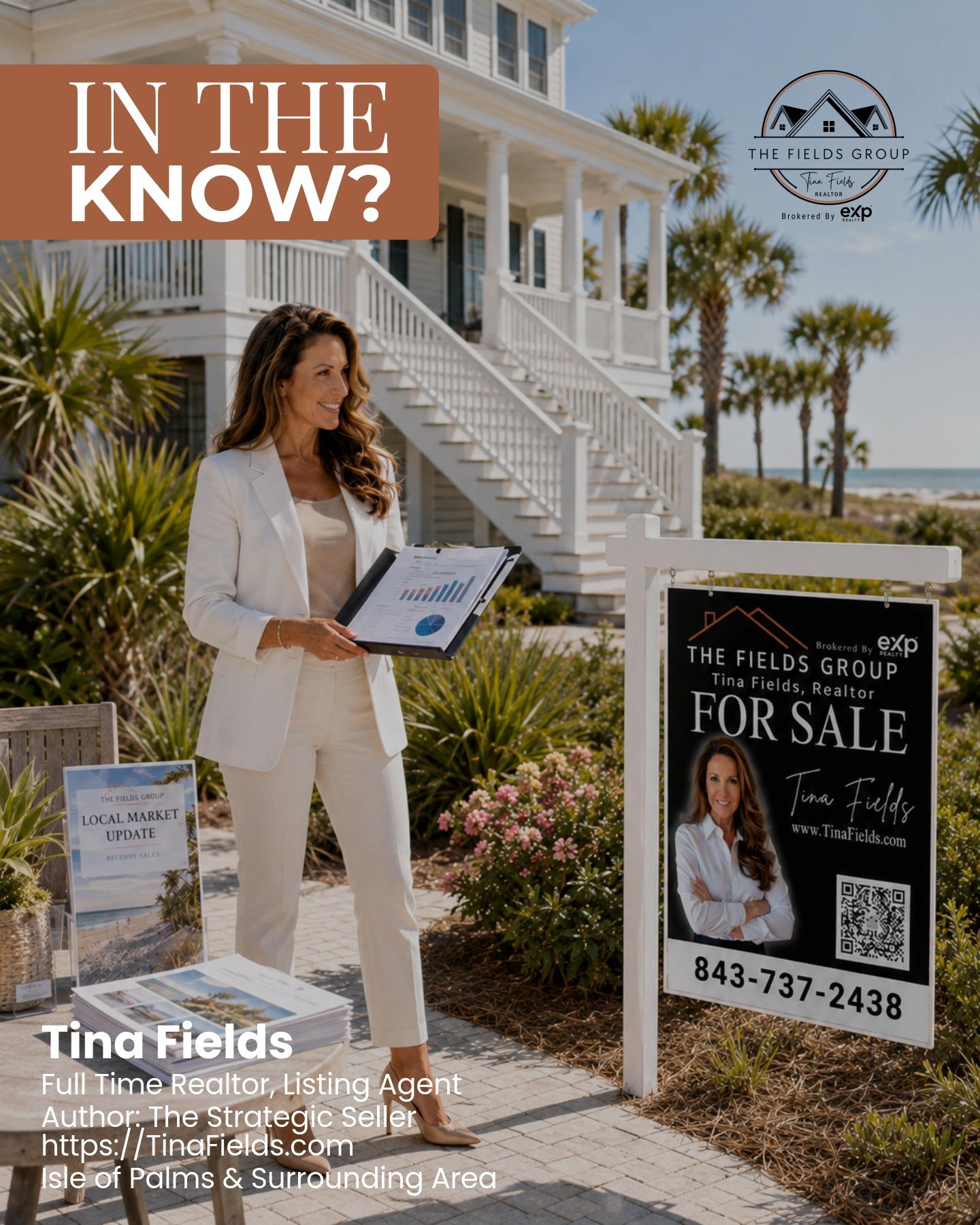 Isle of Palms homeowners, the market no longer rewards every listing with instant offers, but seller leverage remains if you play it right. 📍