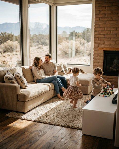 Step into a Los Ranchos or Corrales home that’s just been renovated and you’ll sense a subtle shift: flowing layouts, sunlit great rooms, kitchens with tailored cabinetry, and finishes that feel refined yet understated. Today, more luxury homeowners are letting the look and feel of Albuquerque’s newest high-end builds guide their renovation wish lists, opening up older floor plans and refreshing interiors to offer that seamless, contemporary experience buyers now expect.