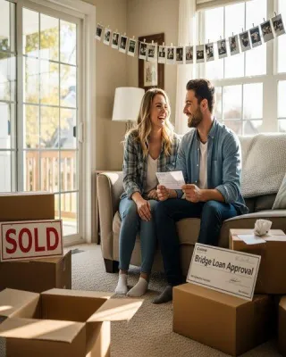 Moving up without the financial strain of two mortgages? That’s where bridge loans come in. 🏡✨