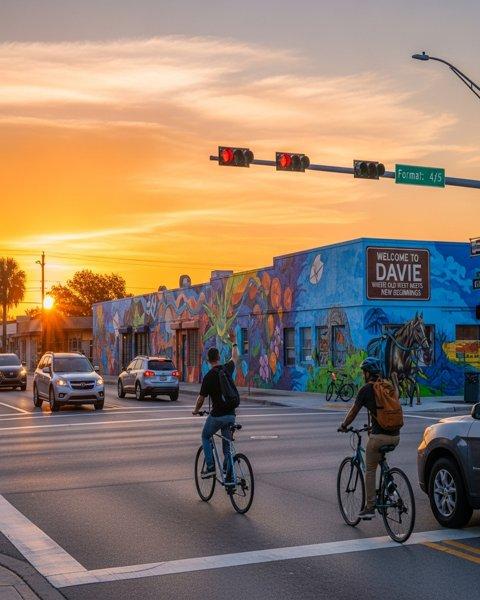 The way you move through Davie says as much about the town as its signature ranch fences and college banners. 🚗 With its blend of suburban energy and distinctive equestrian flair, Davie stands apart from neighboring South Florida communities, a place where commutes are measured more by convenience and choice than by gridlock.