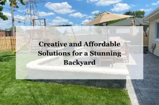 Creative and Affordable Solutions for a Stunning Backyard