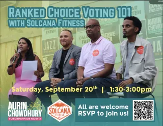 Rank Choice Voting Event at Solcana