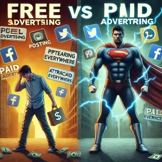 Why Paid Advertising Crushes Free Advertising Every Time