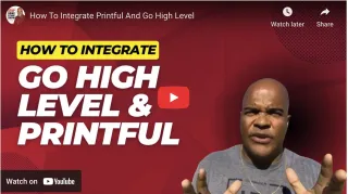 Video: How To Create Your Own Dropshipping Business With Printful & Highlevel CRM