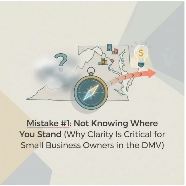 Mistake #1: Not Knowing Where You Stand (Why Clarity Is Critical for Small Business Owners in the DMV)