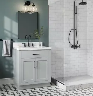 Install Vanity/ Pedestal Sink 24"