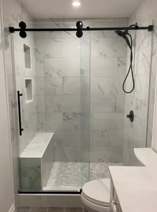 Tile Shower System: 10x20" Tile