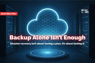 Backup Alone Isn’t Enough