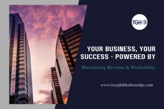 Maximizing Revenue & Profitability