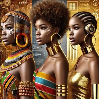 The Evolution of African Beauty: From Tradition to Futurism 🌍✨