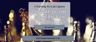 Beware of Modern-Day Pharisees