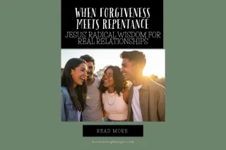When Forgiveness Meets Repentance