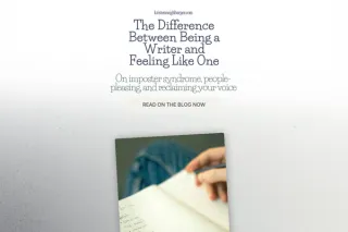 The Difference Between Being a Writer and Feeling Like One