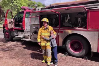 Becoming a firefighter as a middle-aged mom