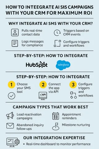 How to Integrate AI SMS Campaigns with Your CRM for Maximum ROI