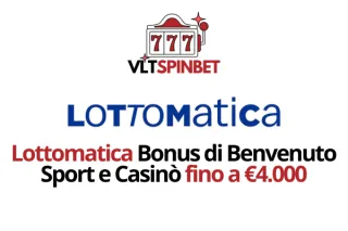 Recensione Lottomatica e Bonus di Benvenuto fino a €4.000 (Sport e Casinò)