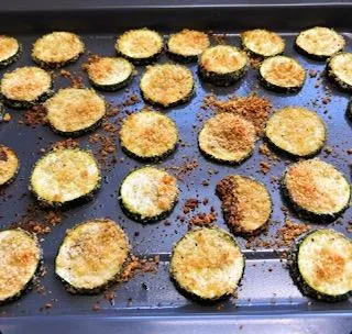 Parmesan Zucchini Crisps