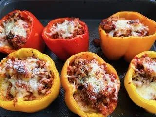 Pizza Stuffed Peppers