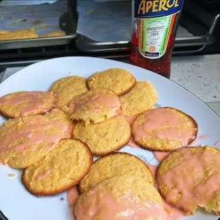Aperol Spritz Ricotta Cookies