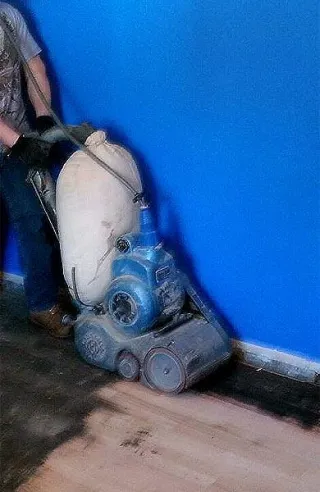 Removing Pet Stains, Black Tar, Refinish