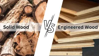 Wood Solid Wood vs. Engineered comparison Guide