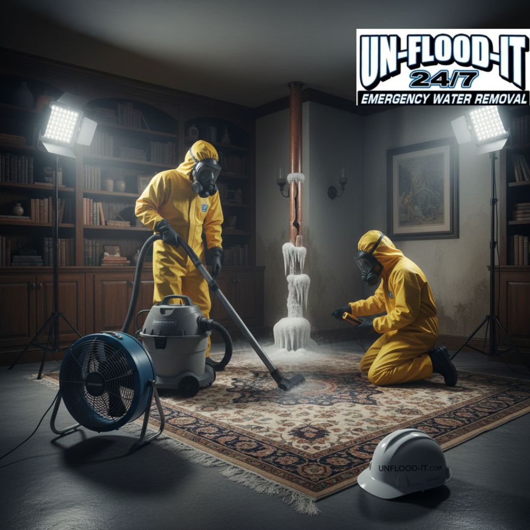 Managing a Frozen Burst Pipe Crisis